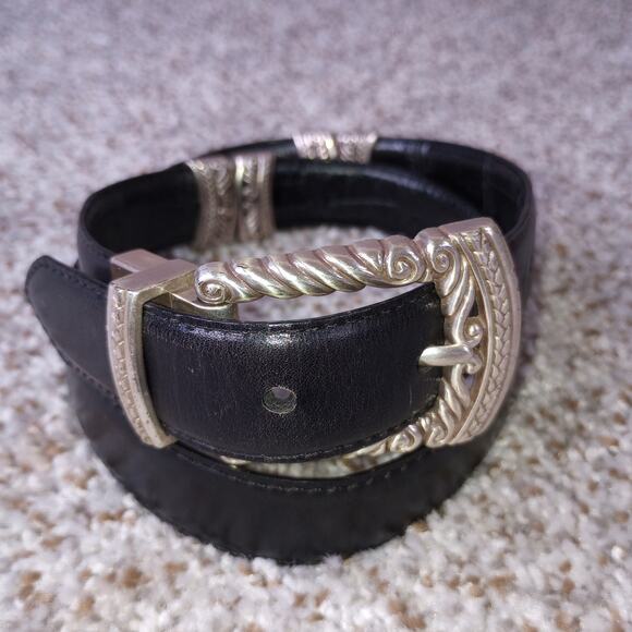 Women's reversible belt black size 27 - 29 - Picture 1 of 13